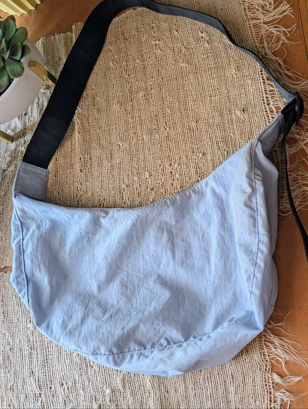 Baggu Crescent Bag - Serenity Blue READ